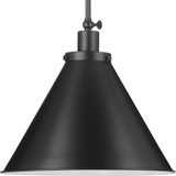 Hinton 1 Light Medium Pendant 16 Inch Wide by Progress - P500385