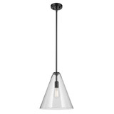Everly 1 Light Medium Pendant 15.5 Inch Tall by Kichler - 42200