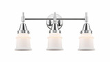 Canton 3 Light Industrial Bell Vanity Light 23.5 Inch Wide by Innovations - 447-3W-G18S