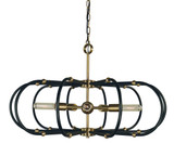 Pulsar 5 Light Large Chandelier by Framburg - 5105