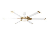 Loft 62 Inch 6 Blade Ceiling Fan with Light Kit by VC Fan - 6LFR62D