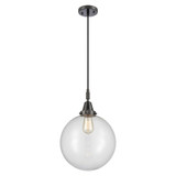Beacon 1 Light Cord Hung Mini Pendant 16.13 Inch Tall by Innovations - 447-1P-G20-12