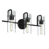 Niccol 3 Light Bath Vanity 10.25 Inch Tall and 24 Inch Wide by Kichler - 55252