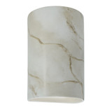 Ambiance 1 Light Large ADA Cylinder Close Top Wall Sconce by Justice Design - CER-5260