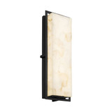 Alabaster Rocks Avalon Outdoor Wall Mount 18 Inch Tall by Justice Design - ALR-7564W