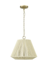 Sterling 3 Light Pendant 14.2 Inch Tall and 16.4 Inch Wide by Millennium - 20603