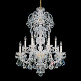 Olde World 12 Light Large Chandelier by Schonbek - 6813