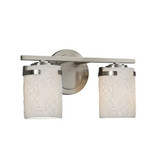 Limoges Atlas 2 Light Banl Vanity Light by Justice Design - POR-8452-10-BANL