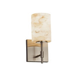 Alabaster Rocks Union 1 Light Cylinder Wall Sconce by Justice Design - ALR-8411-10