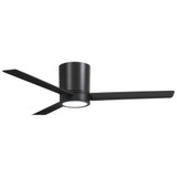 Roto Flush 3 Blade Hugger Ceiling Fan with Light 52 Inch Wide by Minka Aire - F644L