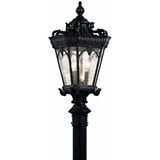 Tournai 3 light Post 27 inches tall by 11.75 inches wide by Kichler - 9558
