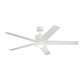 Brahm - 56 Inch Ceiling Fan with Light Kit by Kichler - 300044