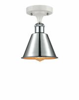 Smithfield 1 Light 7 Inch Wide Semi Flush Mount by Innovations - 516-1C-M8