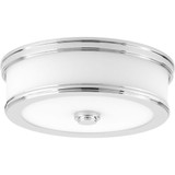 Bezel 1 Light 10.5 Inch Wide Flush Mount by Progress - P350085