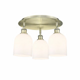 Bella 3 Light 17.25 Inch Wide Flush Mount by Innovations - 516-3C-G558-6