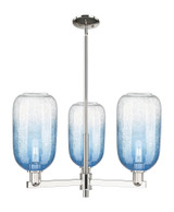 Brookhaven Cloche 3 Light Stem Chandelier 17.63 Inch Wide by Innovations - 716-3CR-G482-7_P