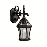 Townhouse 1 Light Outdoor Wall Lantern 15.25 Inch Tall by Kichler - 9789