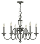 Eleanor 6 Light Large Chandelier by Hinkley - 4956