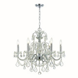 Imperial 6 Light Medium Chandelier by Crystorama - 3226