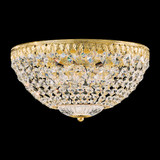 Petit Crystal 5 Light 12 Inch Wide Flush Mount by Schonbek - 1562