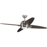 Soar Wide Ceiling Fan 1 Light Handheld Remote 54 Inch wide by Progress - P2542
