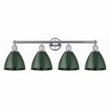 Plymouth Dome 4 Light Vanity Light 34.5 Inch Wide by Innovations - 616-4W-MBD-75