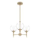 Xidane 3 Light Small Chandelier by Hunter - XCH3