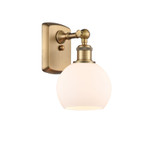 Athens 100W 1 LED Wall Sconce 8.88 Inch and 5.88 Inch Wide by Innovations - 516-1W-G12-6-LED