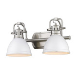 Duncan 2 Light Vanity Light by Golden - 3602-BA2