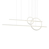 Chute Calypso LED Light Medium Pendant by Kuzco - MP14956