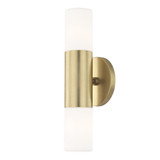 Lola 8W 2 LED Light Wall Sconce by Mitzi - H196102