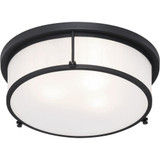 Caisse Claire 3 Light 15 Inch Wide Flush Mount by Matteo - M14903
