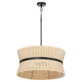 Wright 4 Light Medium Chandelier by Quorum - 6123-4