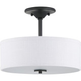 Inspire 2 Light 13 Inch Wide Semi Flush Mount by Progress - P350129