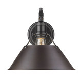 Orwell 1 Light Wall Sconce by Golden - 3306-1W