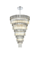 Willow 39 Light Chandelier 73 Inch Tall and 48 Inch Wide by Elegant - 3400GR48