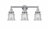 Canton 3 Light Vanity Light 23.25 Inch Wide by Innovations - 616-3W-G18S