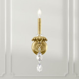 Helenia 1 Light Candle Style Crystal Wall Sconce by Schonbek - AT1001N
