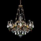 Renaissance Rock Crystal 8 Light Large 2 Tier Chandelier by Schonbek - 3587