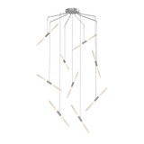 Ballet 369W 9 LED Spreader Chandelier 21.25 Inches Wide by Sonneman - 2894-J20
