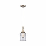 Canton 1 Light Cord Hung Mini Pendant 11.13 Inch Tall by Innovations - 447-1P-G18