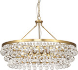Bling 6 Light Oversized Chandelier by Robert Abbey - 1004