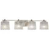 Veneto Luce Era 4 Light Oval Lace Wall Sconce by Justice Design - GLA-8444-30-LACE