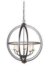 Berkeley 5 Light Medium Foyer Chandelier by Craftmade - 40135
