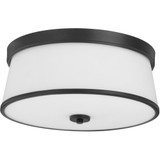 Weir 3 Light 16 Inch Wide Flush Mount by Quorum - 3203-16