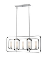 Aideen 5 Light Island/Billiard 9.75 Inch Wide by 14.25 Inch High by Z-Lite - 6000-5L