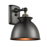 Adirondack 1 Light Wall Sconce 9.5 Inch and 8.25 Inch Wide by Innovations - 516-1W-M14