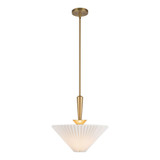 Bridgette 1 Light Pendant 16.5 Inch Tall and 16.38 Inch Wide by Alora - PD497016