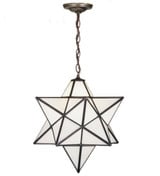Moravian Star Clear Seeded Light Pendant by Meyda Tiffany - 1515-24P
