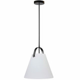 Polly 1 Light Pendant 14 Inch Tall and 12.75 Inch Wide by Dainolite - POL-121P